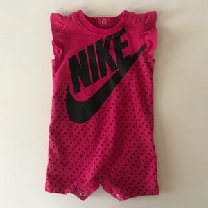 Nike Baby Girl Pink Romper 3 Months